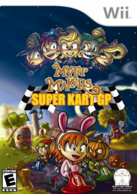 Myth Makers Super Kart GP PAL Wii PAL box art